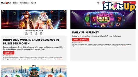 Magic Red Casino Review 2024 by SlotsUp.
